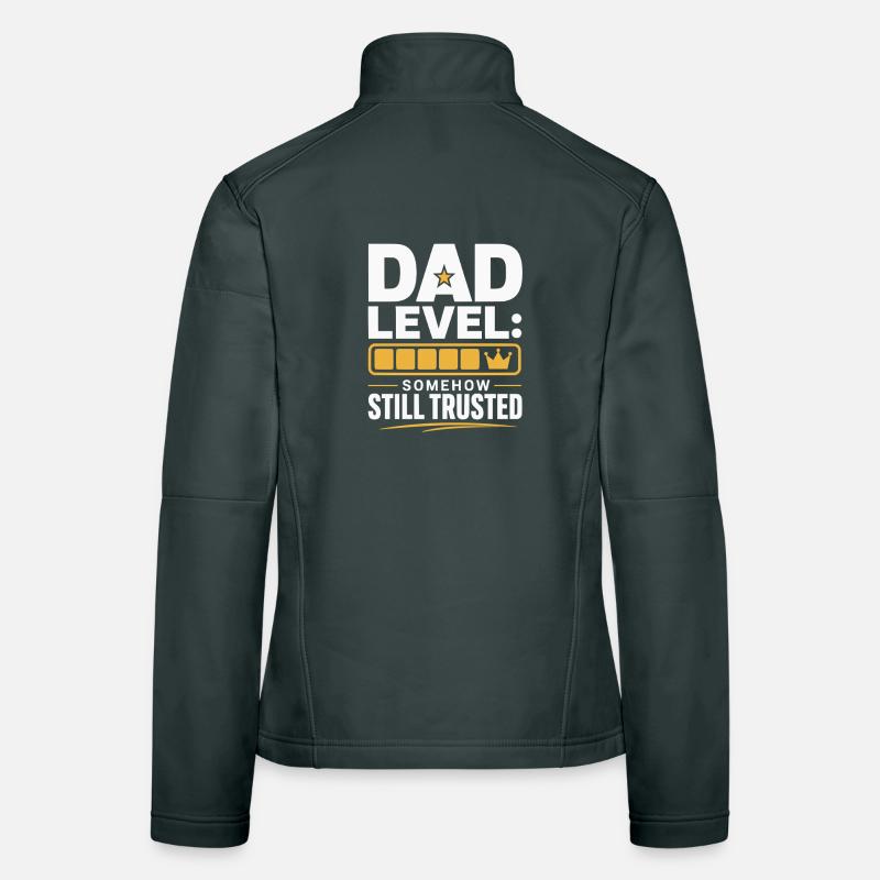 Dad Level: Still Familiar Women's Softshell Jacket