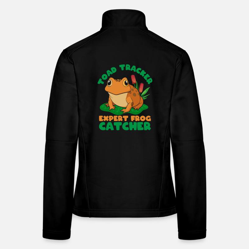 Frog Catcher Toad Tracker Expert Frog Frauen Softshelljacke