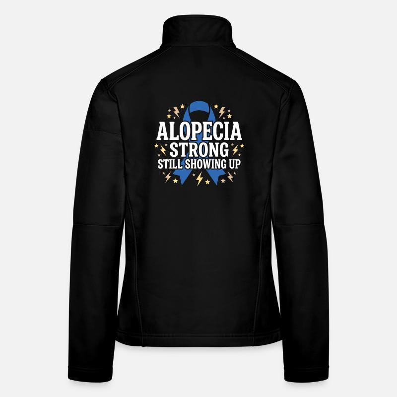 Alopezie-bewusstsein Alopecia Areata Haarausfall Frauen Softshelljacke