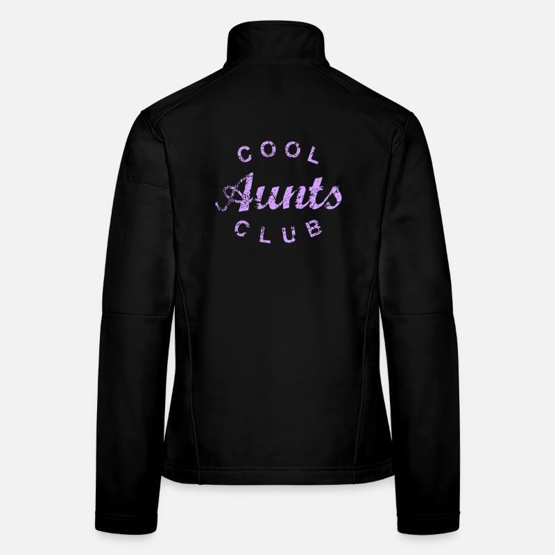 Cool Aunts Club Tante Muttertag Geschenk Frauen Softshelljacke