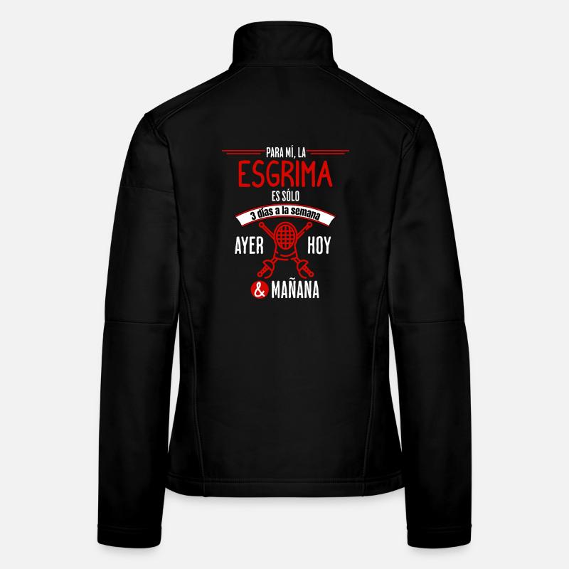 Tägliche Leidenschaft im Fechten Frauen Softshelljacke