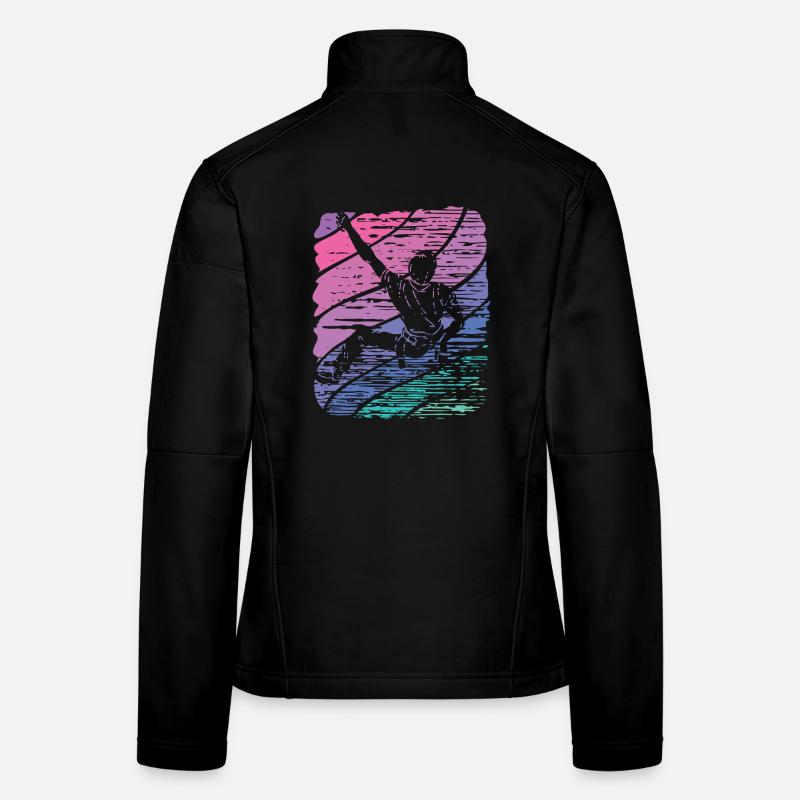 Bloc de bloc de Boulderer Veste en tissu softshell Femme