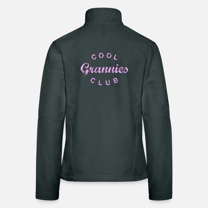Cool Grannies Club Großmutter Muttertag Geschenk Frauen Softshelljacke