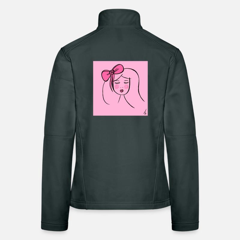 Mädchen Pink Frauen Softshelljacke
