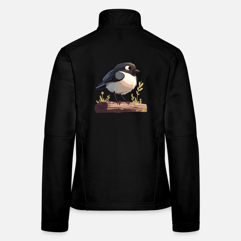 Elstern Elster Frauen Softshelljacke