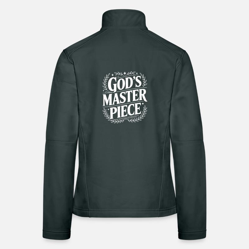 Le chef-d’œuvre de Dieu Veste en tissu softshell Femme