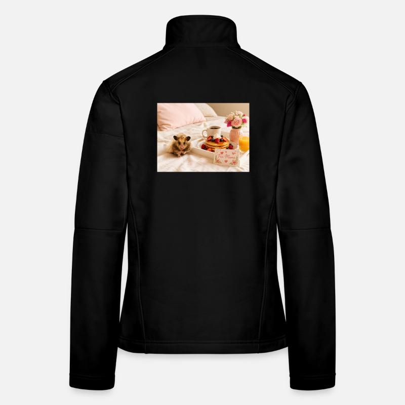 Chico 11: Muttertag 2026 - Frauen Softshelljacke - Schwarz