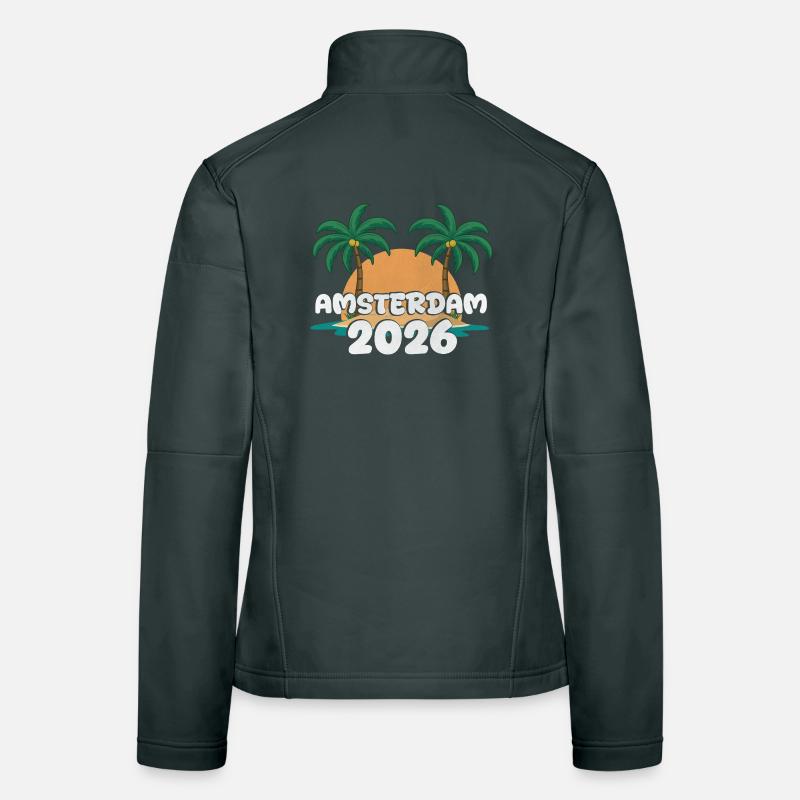 Amsterdam 2026 Veste en tissu softshell Femme