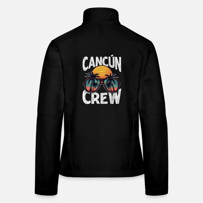 Équipe de Cancun Veste en tissu softshell Femme