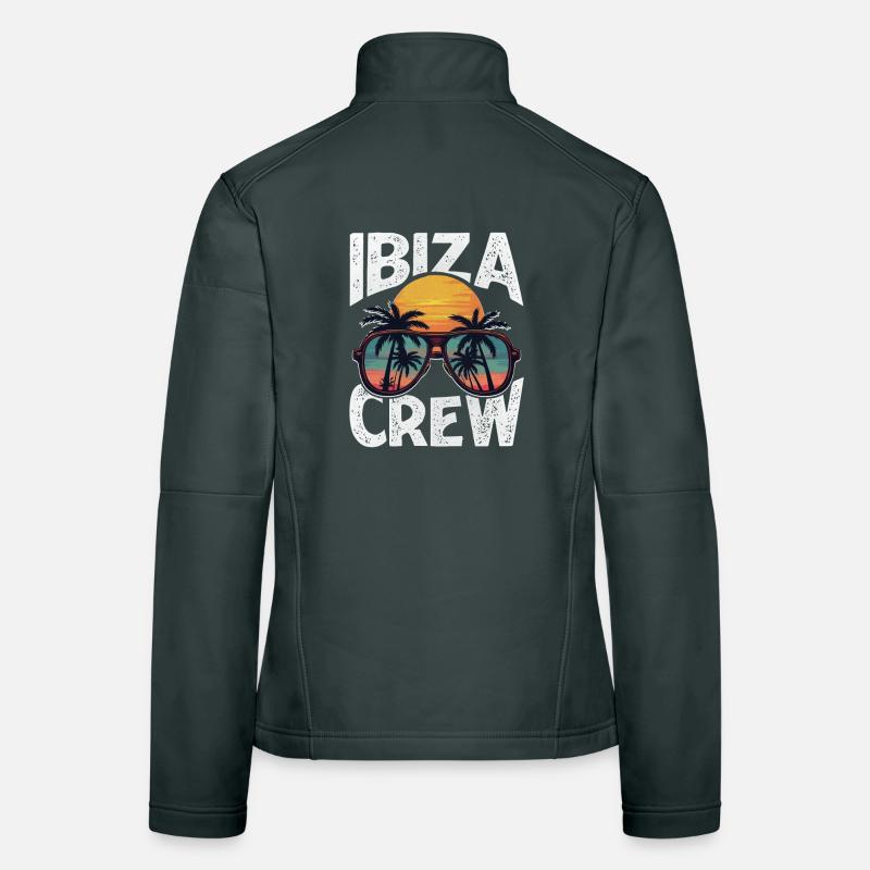 Ibiza Crew Frauen Softshelljacke