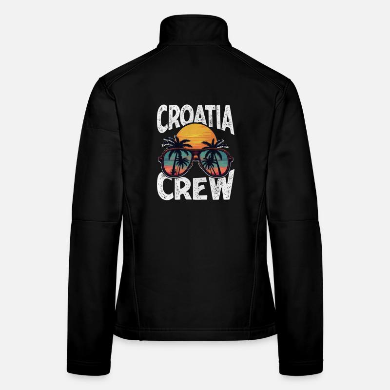 Croatia Crew Women's Softshell Jacket