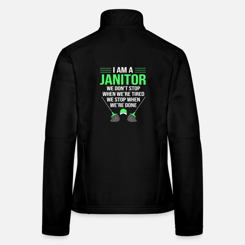 Hausmeister Frauen Softshelljacke
