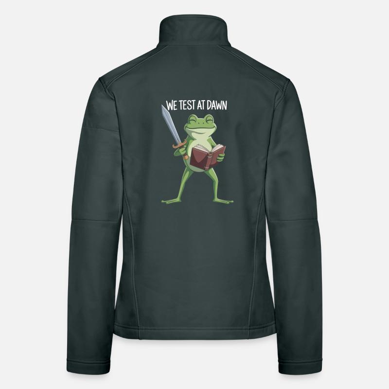 Grenouille de Test de l’Aube Veste en tissu softshell Femme