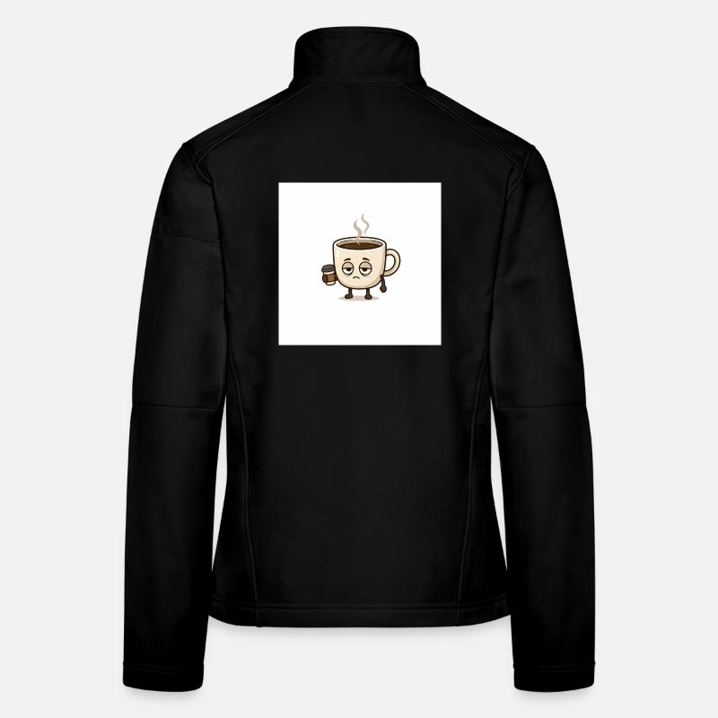 Je suis fatigué Veste en tissu softshell Femme