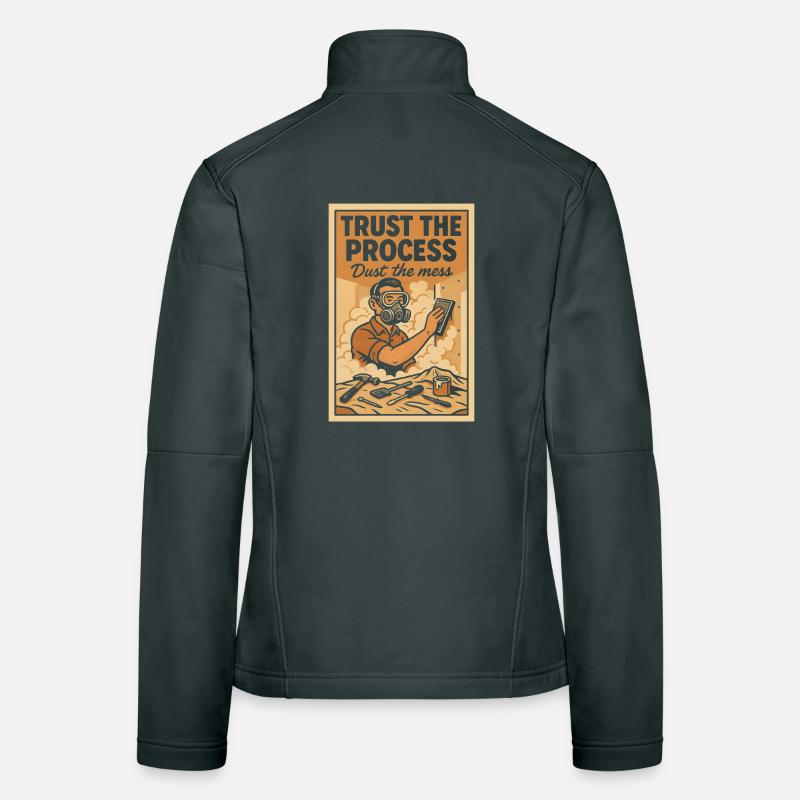 Faites confiance au processus | Rénovation Staub Veste en tissu softshell Femme