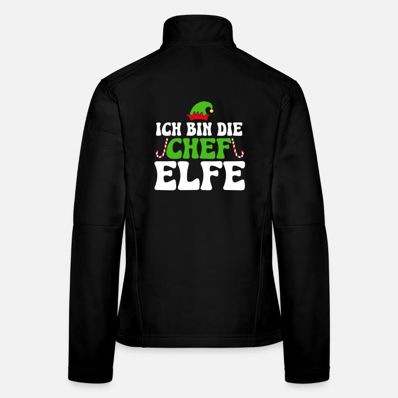 Ich bin die Chefelfe Frauen Softshelljacke