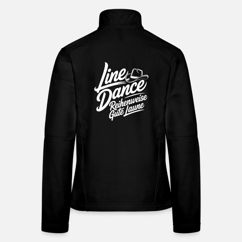 Line Dance Gute Laune Frauen Softshelljacke