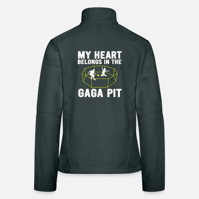 Gaga Pit Heart Tee Frauen Softshelljacke