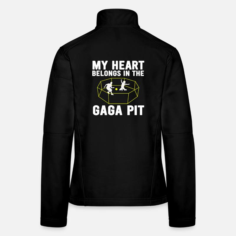 Gaga Pit Heart Tee Frauen Softshelljacke