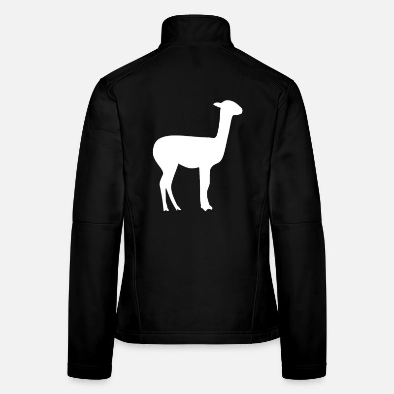 lama Veste en tissu softshell Femme