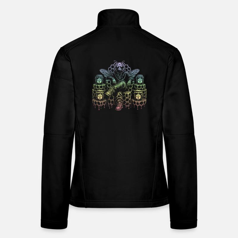 Honigbiene Frauen Softshelljacke