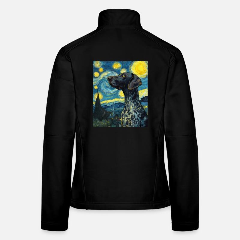 German Shorthair Women's Softshell Jacket