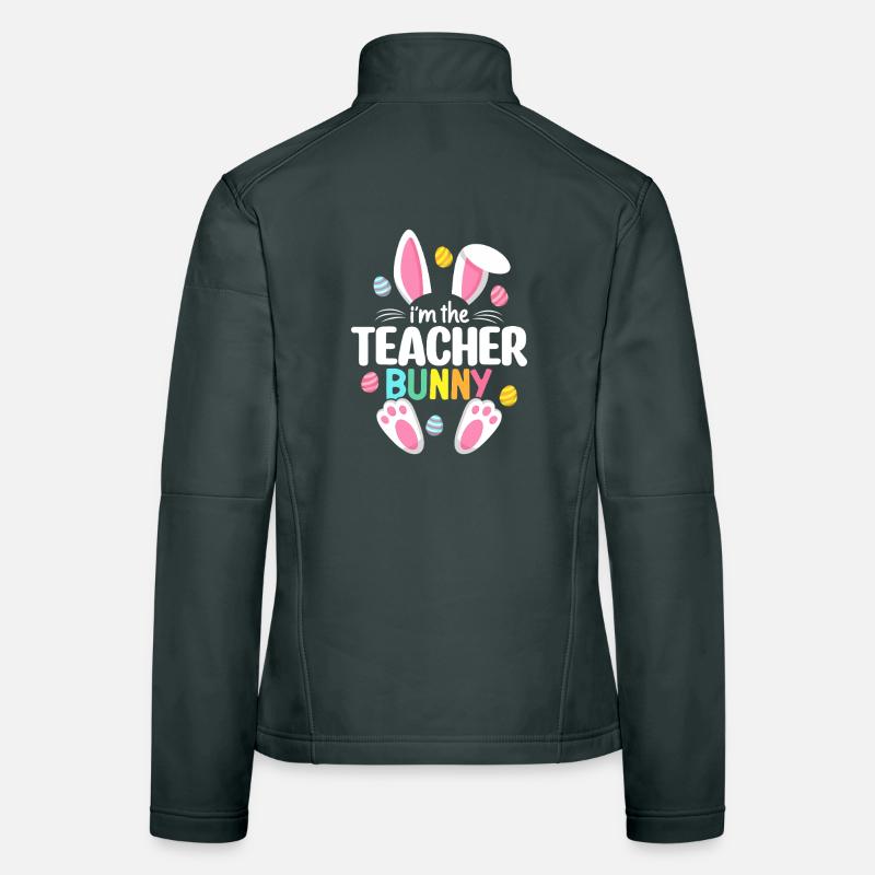 Ich bin der Lehrer-Hase Frauen Softshelljacke