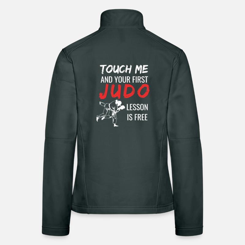 Touch Me Judo: Free Lesson Women's Softshell Jacket