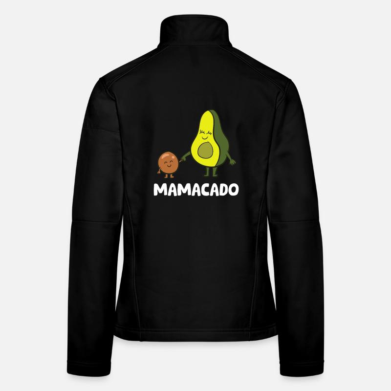 Mamacado Duo Avocado Mom & Pal Women's Softshell Jacket