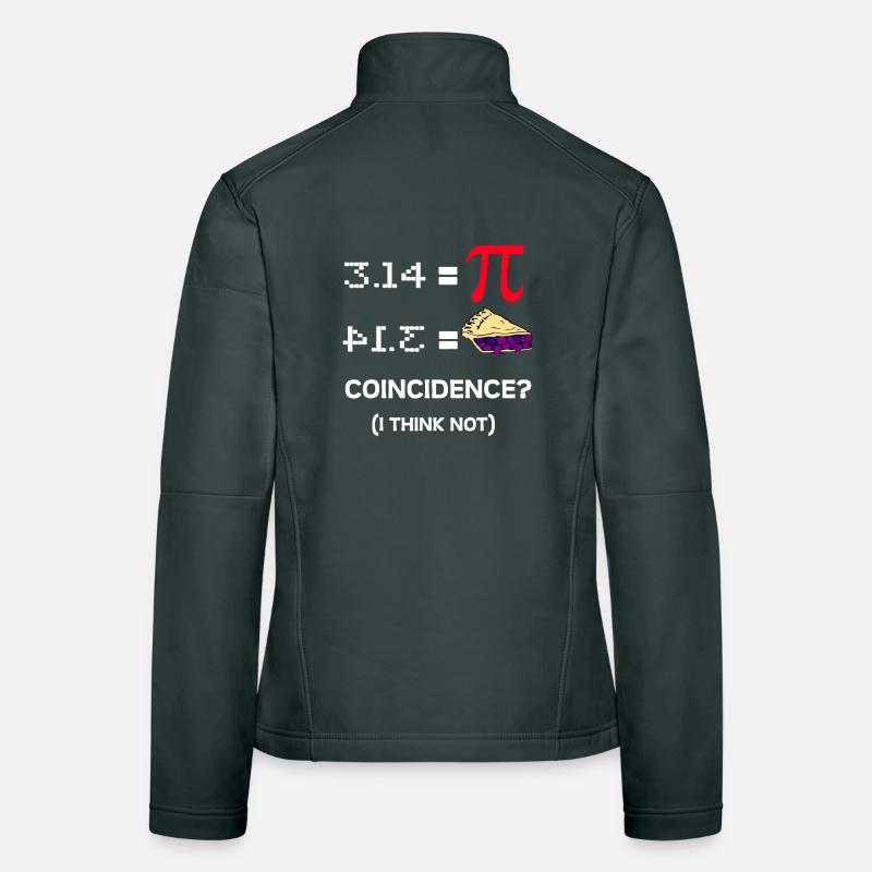 Pi Pie Zufall Tee Frauen Softshelljacke
