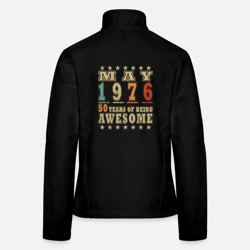 Mai 1976 : 50 ans d’Awesome Veste en tissu softshell Femme