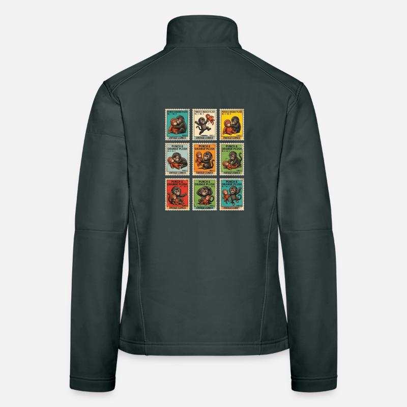 Stamps Baby Monkey Punch Frauen Softshelljacke