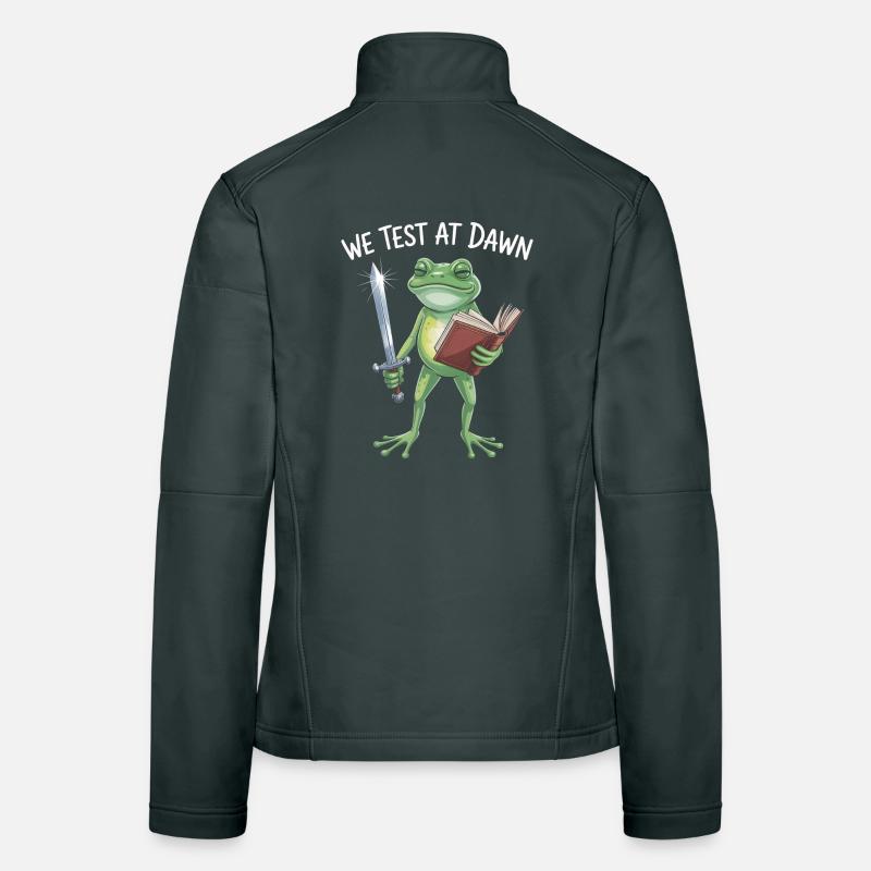 Dawn Test Froschritter Frauen Softshelljacke