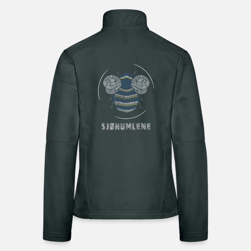 Les sauts de mer Veste en tissu softshell Femme