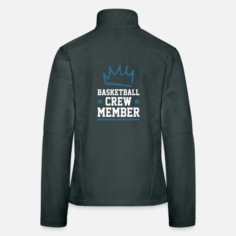 Équipe de basket-ball Veste en tissu softshell Femme