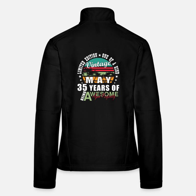Mai de Mai Millésime : 35 ans de beauté Veste en tissu softshell Femme