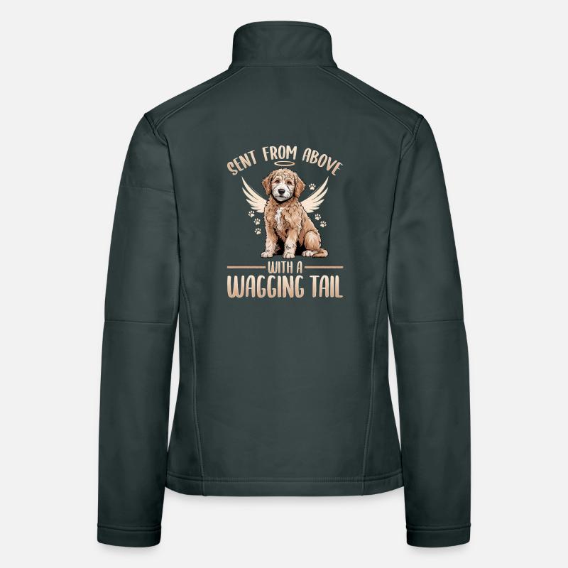 Goldendoodle Dog Breed Women's Softshell Jacket