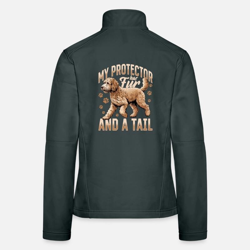 Goldendoodle Dog Breed Women's Softshell Jacket