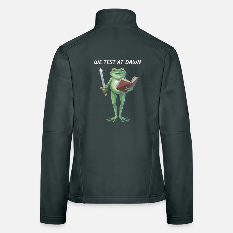 Dawn Test Froschkrieger Frauen Softshelljacke