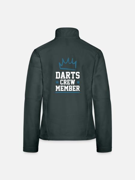 Darts Crew - Frauen Softshelljacke -  - Hinten