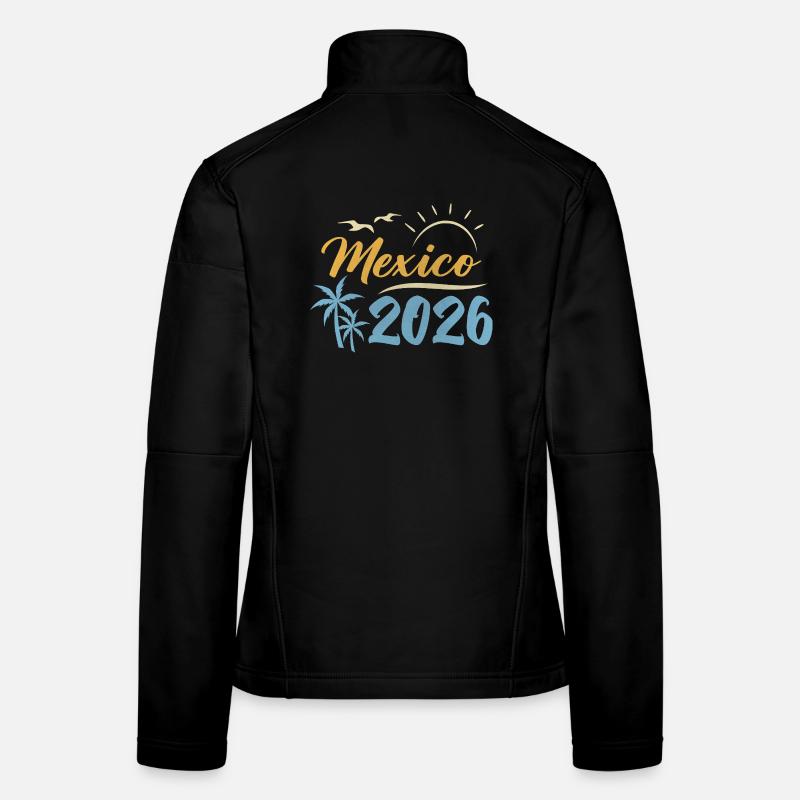 Mexiko 2026 Frauen Softshelljacke