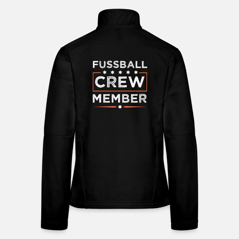 Fussball Crew Frauen Softshelljacke
