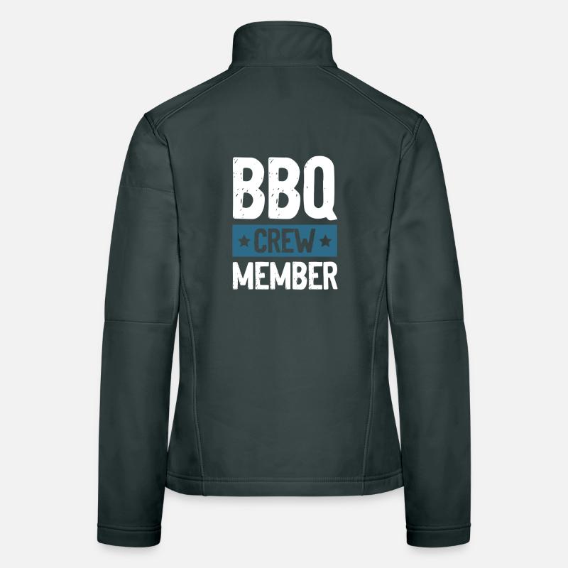Équipe de barbecue Veste en tissu softshell Femme