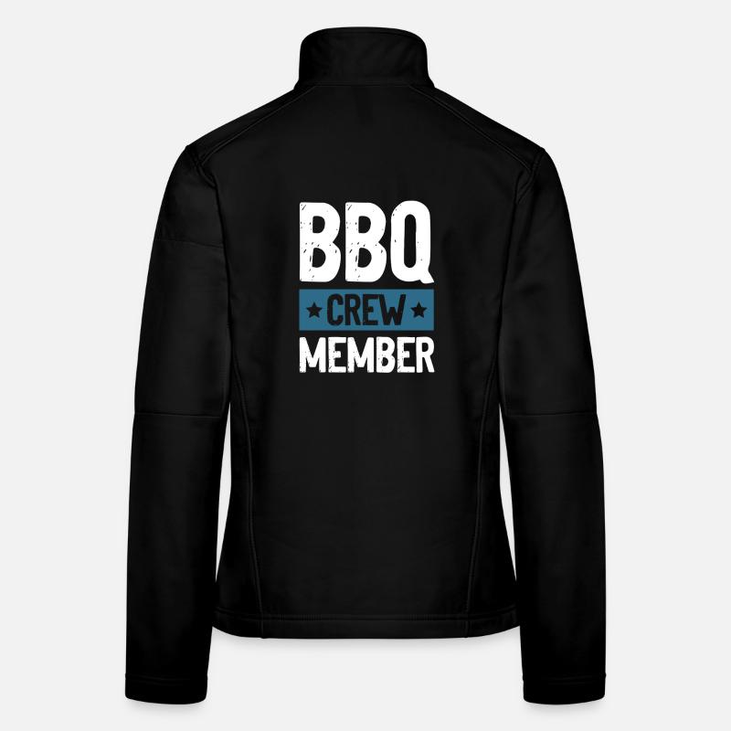Équipe de barbecue Veste en tissu softshell Femme