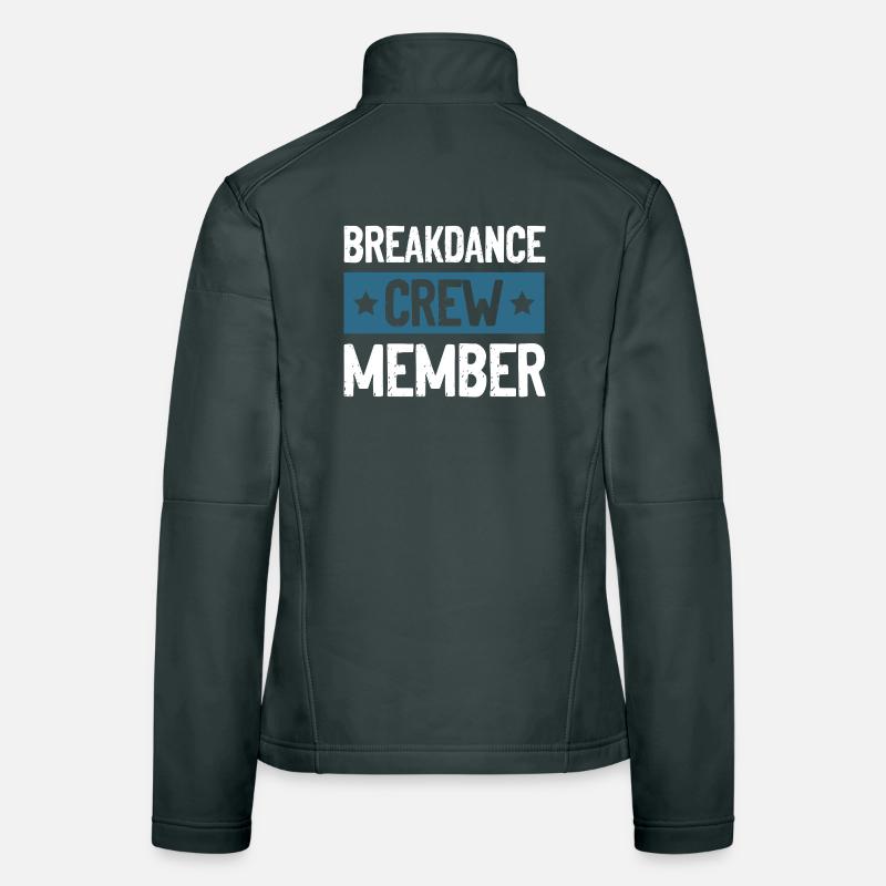 Équipe de breakdance Veste en tissu softshell Femme