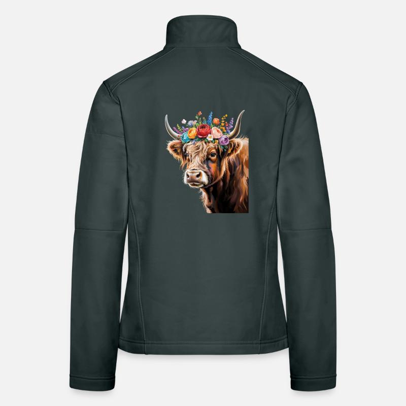 Cow Women's Softshell Jacket