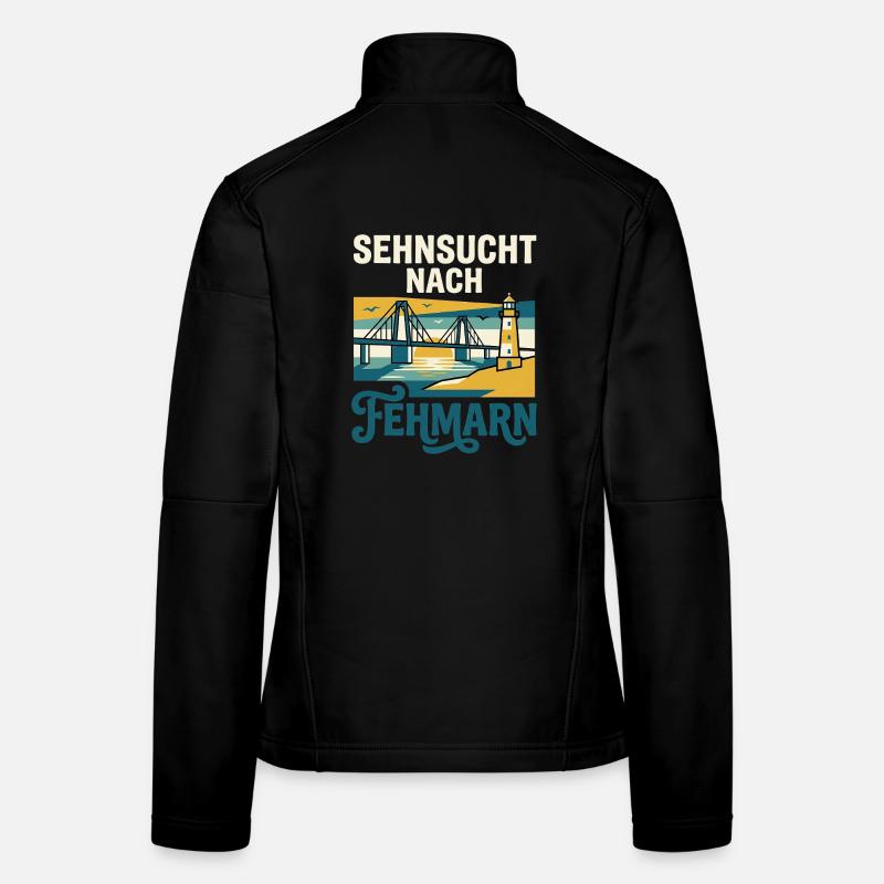 Fehmarn Sehnsucht Frauen Softshelljacke