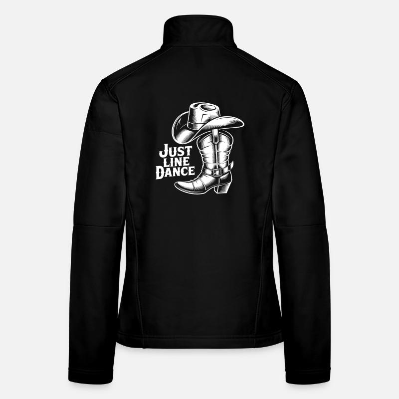 Line Dance Cowboy Stiefel Frauen Softshelljacke