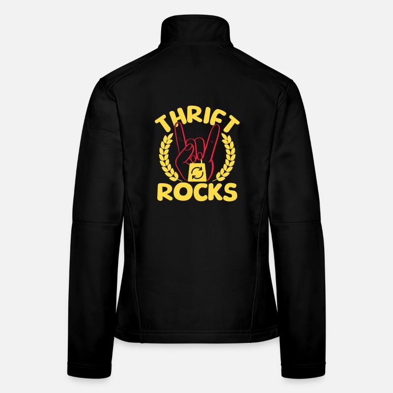 Thrift Shopper Thrift Rocks Thrift Store Frauen Softshelljacke