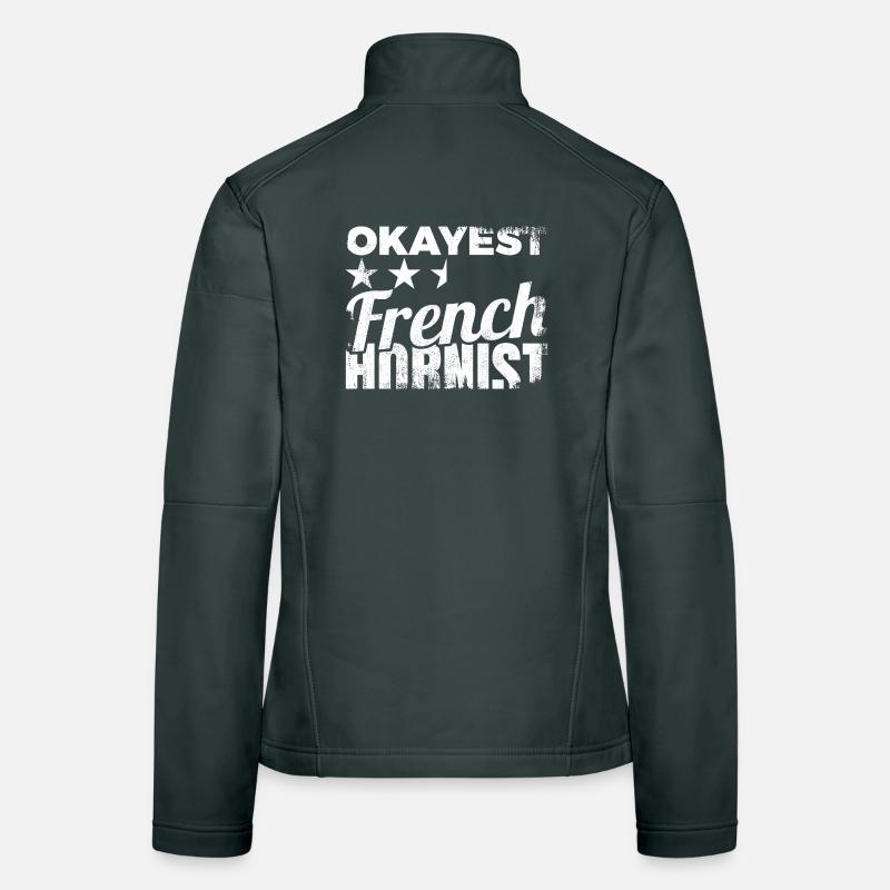 Coriste moyen Veste en tissu softshell Femme